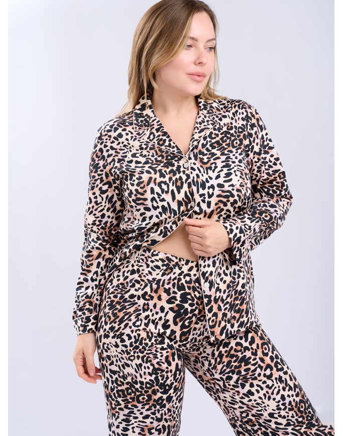 5182TCC Женская пижама (ДЛ.рукав+брюки)